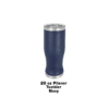 A blue cup with the words " 3 0 1 air cleaner technology story ".