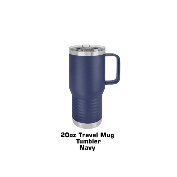 20 oz Polar Camel Insulated Handled Travel Mug - Powder Coated - Image 11