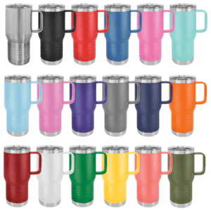Insulated Handled Travel Mugs