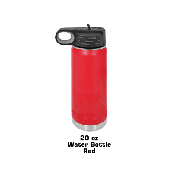 A red fire extinguisher with the words " go on " underneath it.