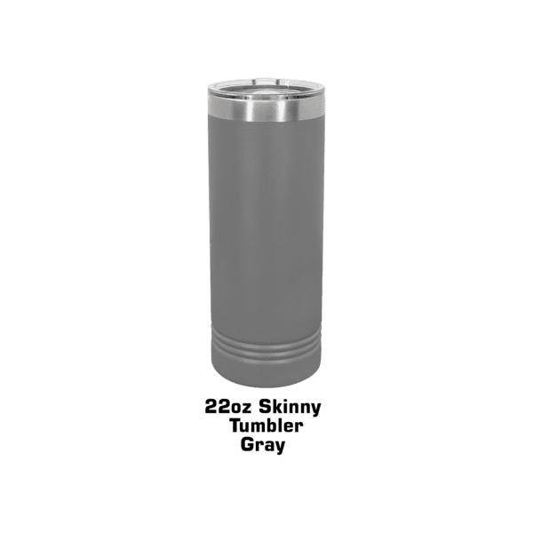 A picture of a cylinder with the words " happy birthday grey ".