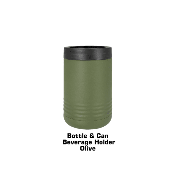 A green and black container with the words " crude & dry grenade holder elite ".