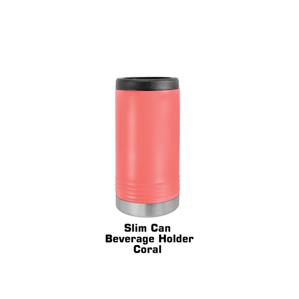 A pink can sitting on top of a green table.