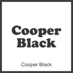 Cooper Black $0.00