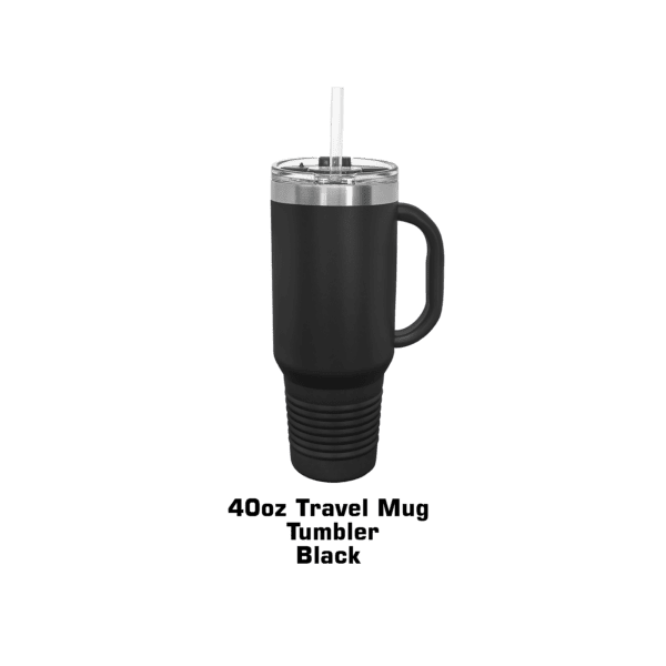 40 oz Polar Camel Insulated Handled Travel Mug - Powder Coated - Image 2