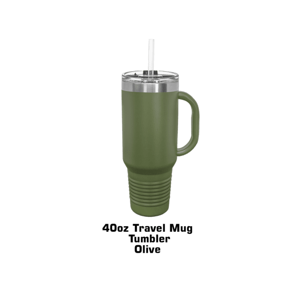 40 oz Polar Camel Insulated Handled Travel Mug - Powder Coated - Image 9