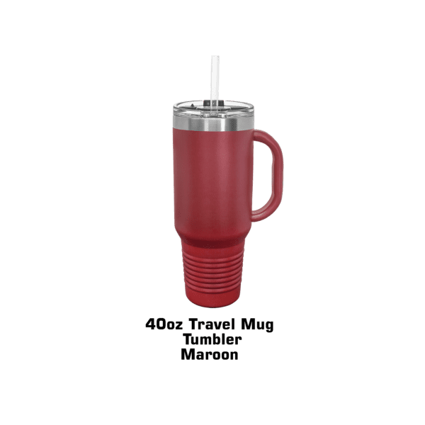 40 oz Polar Camel Insulated Handled Travel Mug - Powder Coated - Image 6