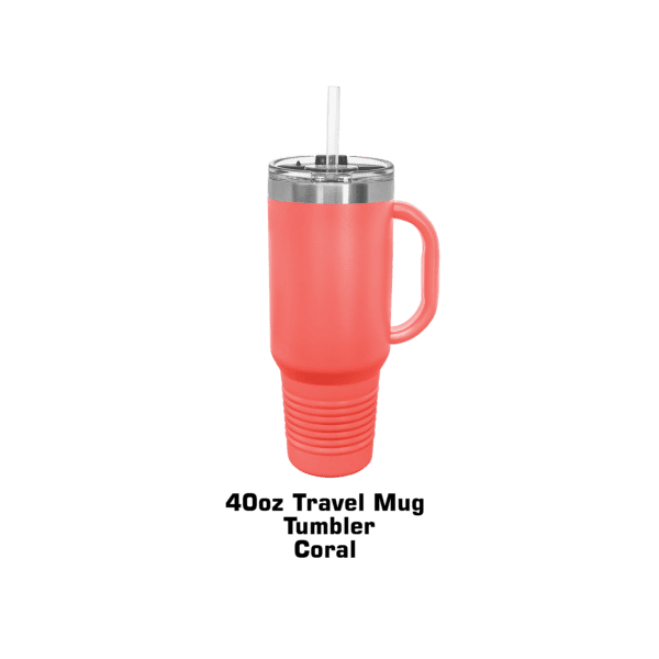 40 oz Polar Camel Insulated Handled Travel Mug - Powder Coated - Image 3